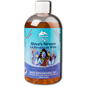 Mountain Sky Soaps   Shiva's Nirvana Castile Liquid Soap 475ml