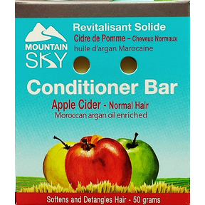Mountain Sky Soaps   Apple Cider Conditioner Bar 50g