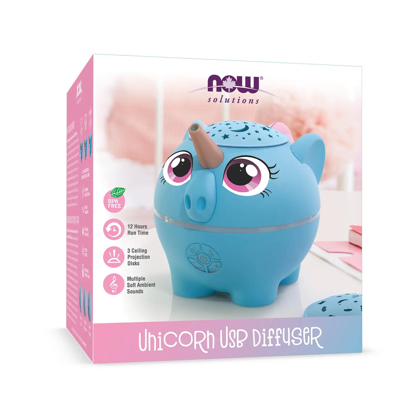 NOW Ultrasonic Diffuser - USB Unicorn
