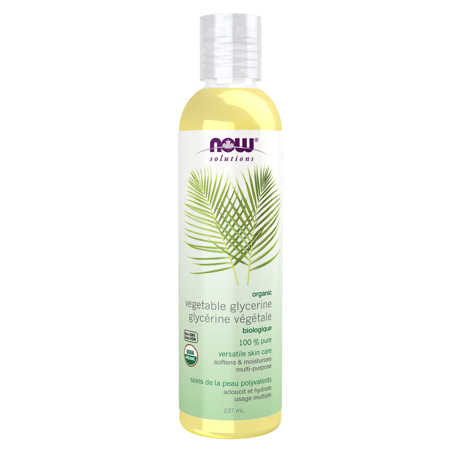 NOW Organic Vegetable Glycerine 237mL