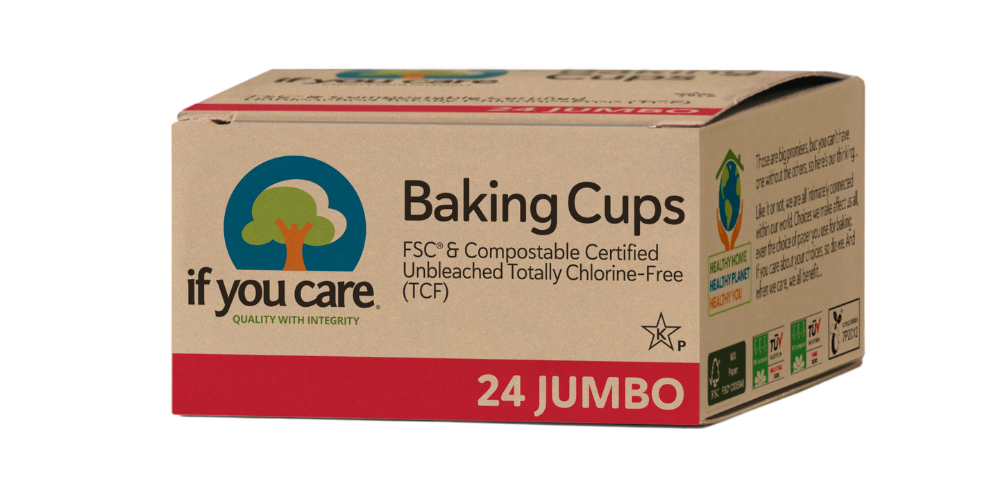 If You Care Products-Jumbo Baking Cups