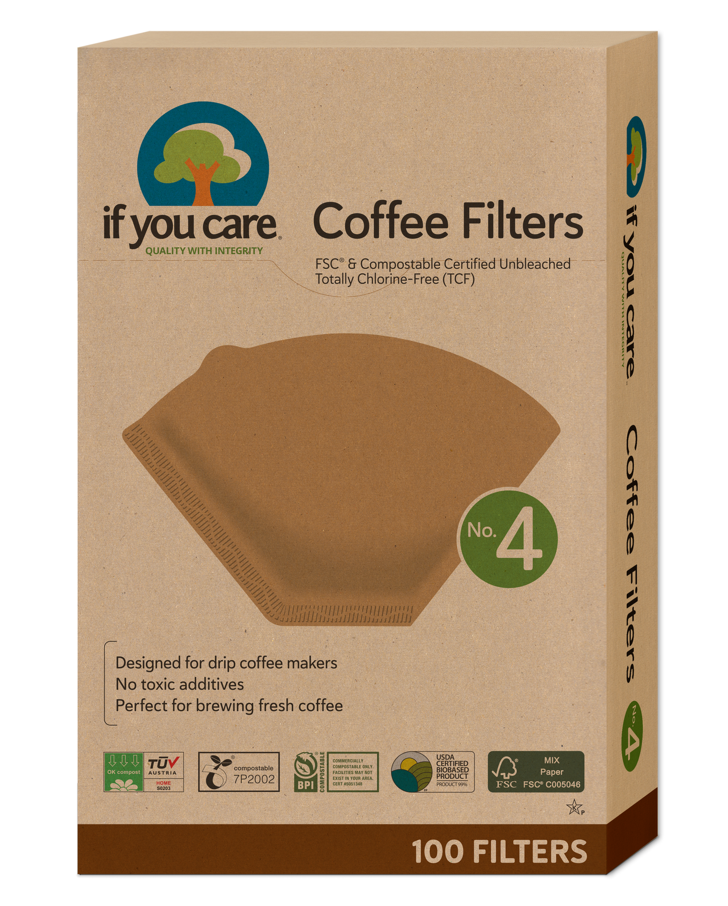 If You Care Products-No. 4 Coffee Filters