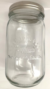 Mumm's Sprouting Seeds 1L Glass Sprouting Jar 1ct