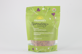 Mumm's Sprouting Seeds Spicy Lentil Crunch 125g