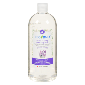 Eco-Max Foaming Hand Soap Refill Lavender 4 x 946ml
