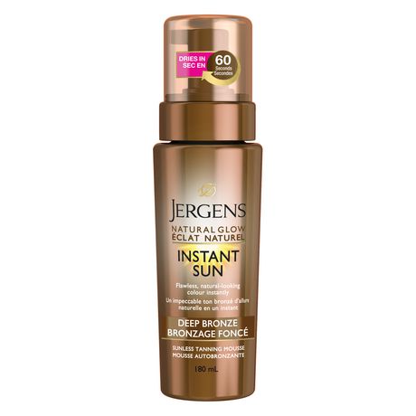 JERGENS NATURAL GLOW MOUSSE TANNING DEEP 180ML