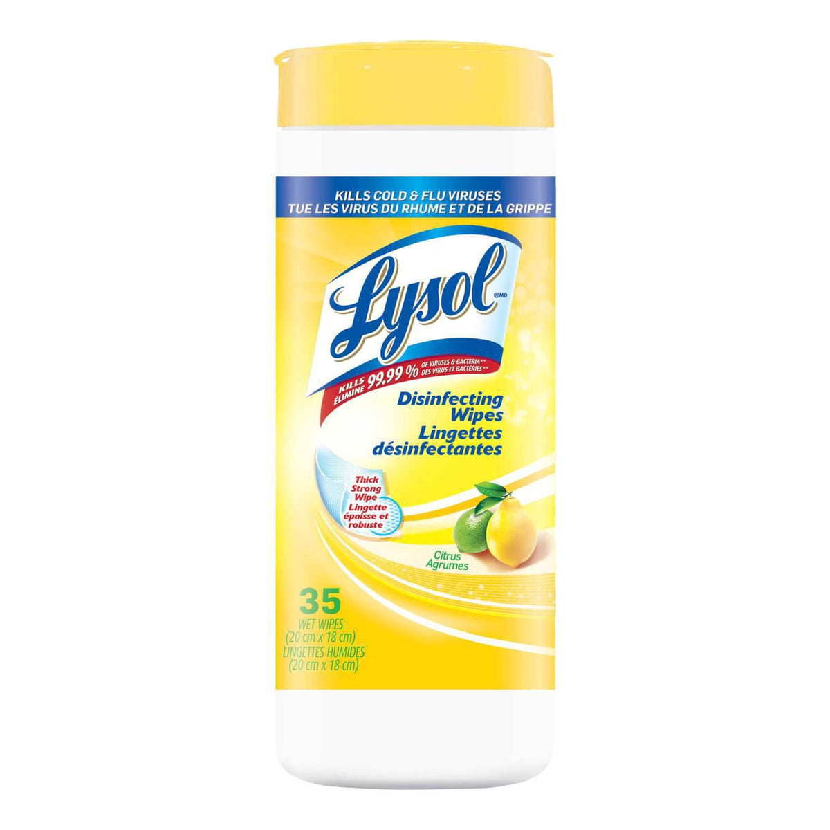 LYSOL DISINFECTANT WIPE SPRING SCENT 35 WIPE