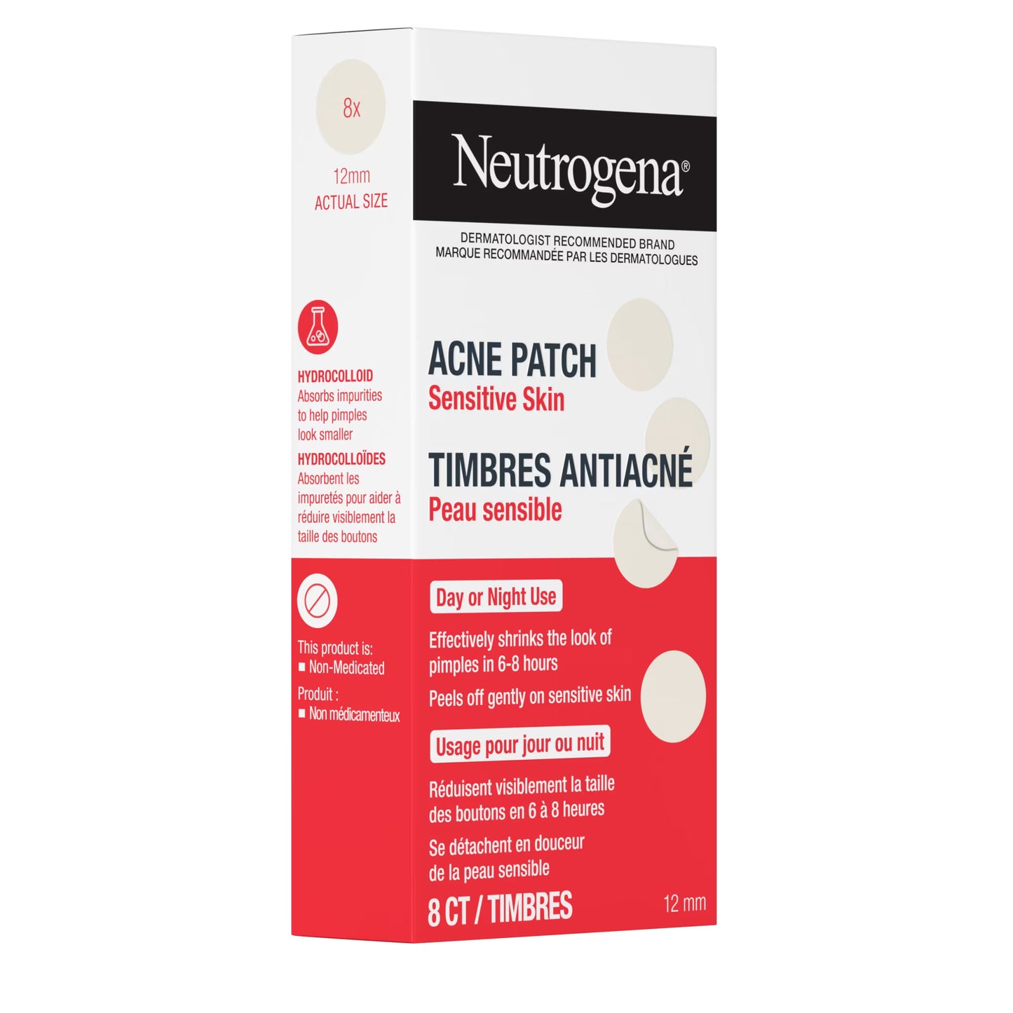 NEUTROGENA PATCHES SENSITIVE 8