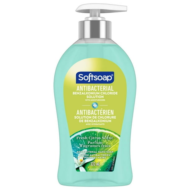 SOFTSOAP LIQ HAND SOAP ANTIBAC FRESH CITRUS 332ML LIQUID