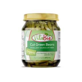 Vita-Bio   Organic Cut Green Beans 6 x 370ml