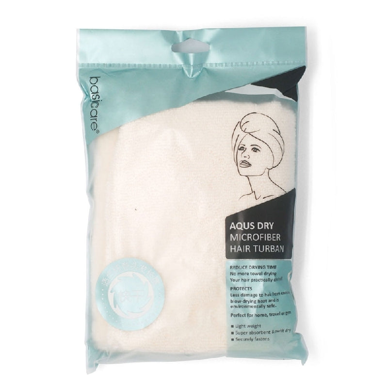 BASICARE MICROFIBER HAIR TURBAN