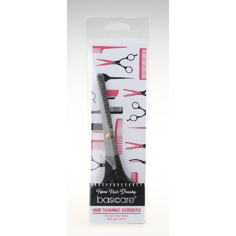 BASICARE THINNING SCISSORS, PLASTIC HANDLE