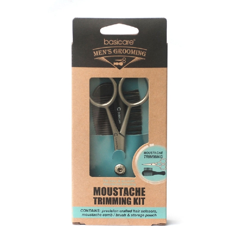 BASICARE MOUSTACHE TRIMMING KIT