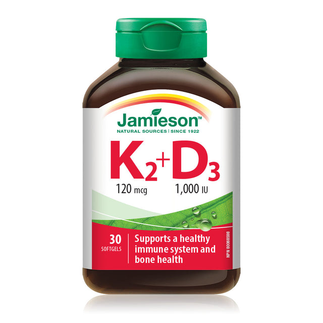 Jamieson JMS Vitamin K+D 30's 30K+D