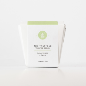 All Things Jill Tub Truffles: Lemongrass Laurel 10pc
