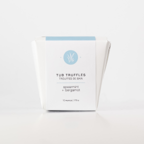 All Things Jill Tub Truffles: Spearmint + Bergamot 10pc