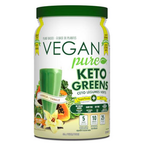 Vegan Pure   Keto Greens Vanilla 404g