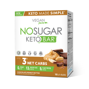No Sugar Company Keto Bar ChocPB 4pk