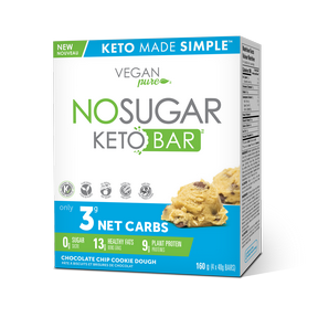 No Sugar Company Keto Bar Choc Chip 4pk