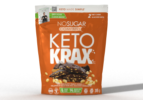 No Sugar Company Keto Krax Ch Peanut Crunch 245g