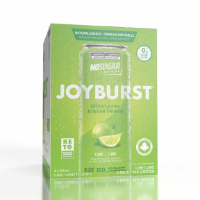 No Sugar Company   Joyburst Energy Drink Lime 4pk