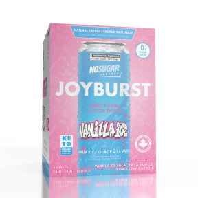 No Sugar Company Joyburst Energy Drink Vanilla Ice 4pk