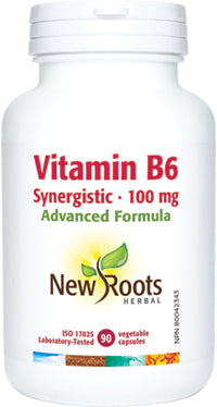 NEW ROOTS Vitamin B6 Synergistic · 100 mg 90 capsules