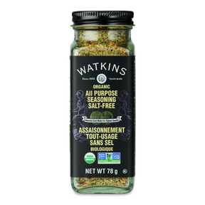 Watkins Co.   Org All Purpose Seasoning Salt Free 3 x 78g