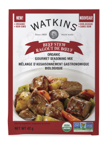 Watkins Co.   Organic Beef Stew Seasoning Mix 12 x 42g