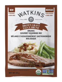 Watkins Co.   Organic Brown Gravy Seasoning Mix 12 x 24g