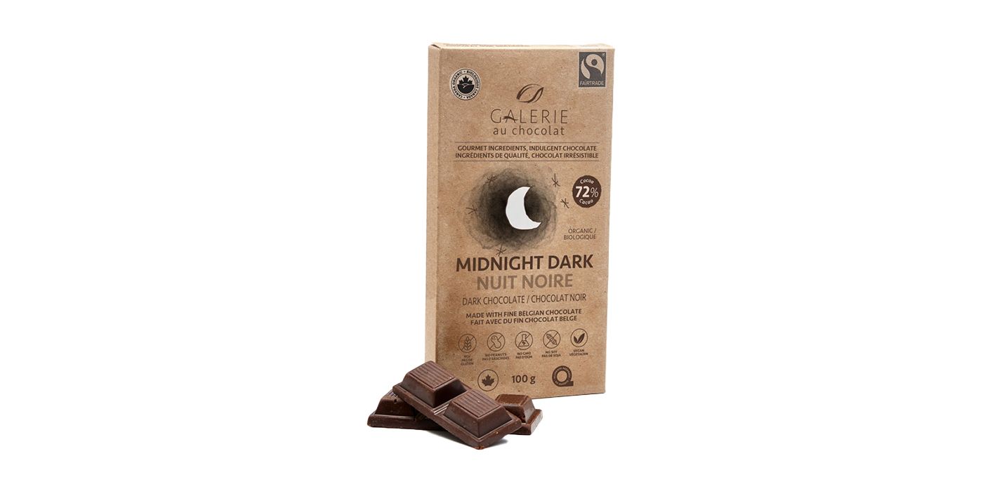 CALERIE Midnight Dark Chocolate Bar 100g_100G