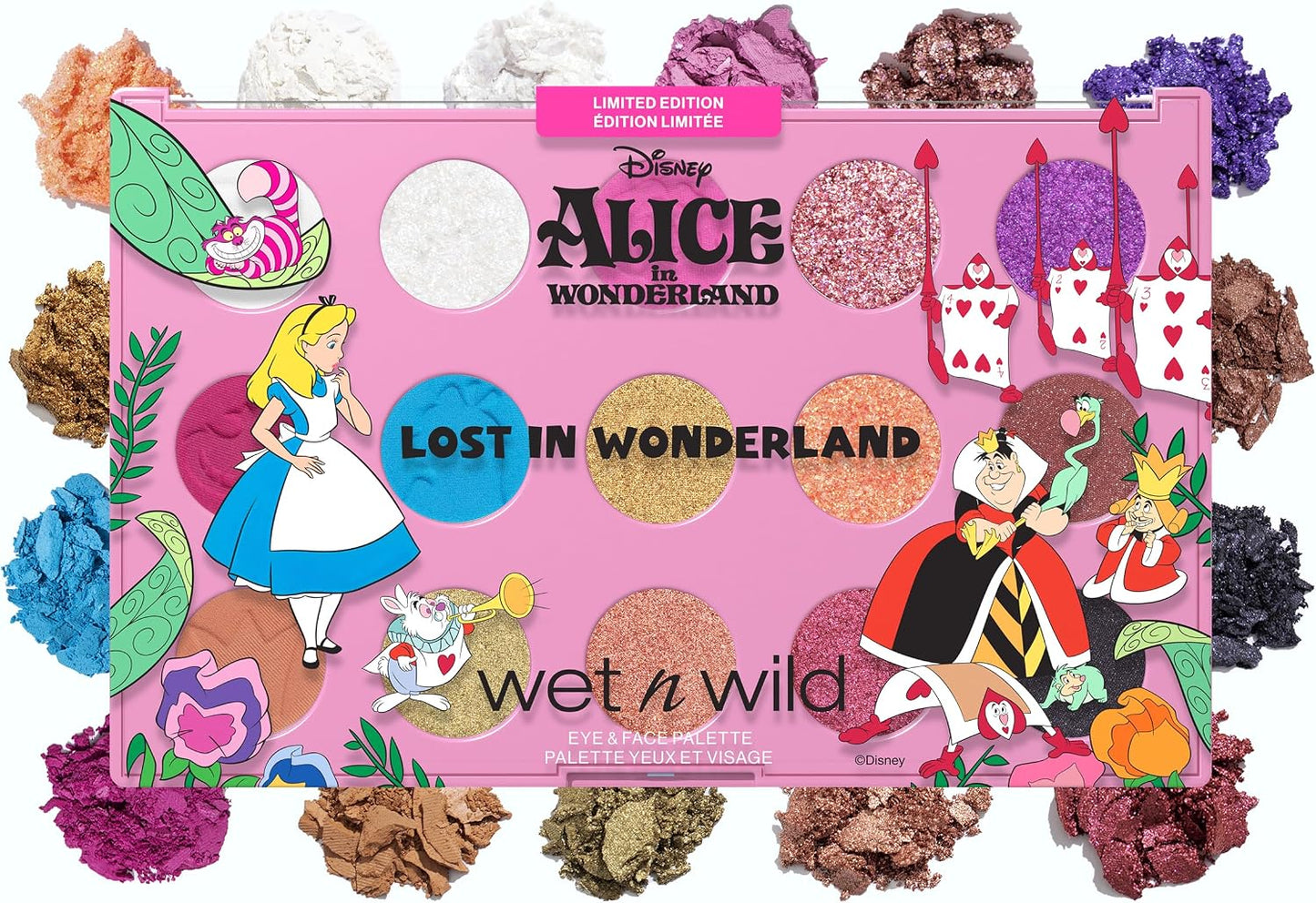 WET N WILD ALICE WONDERLAND PALLET EYE & FACE PALE pack of 2