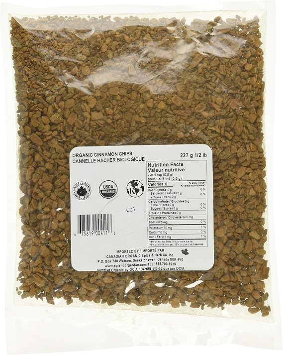 Splendor Garden - Organic Cinnamon Chips - 227g
