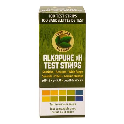 Pure Lab Vitamins - AlkaPure pH test strips