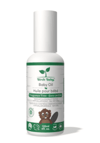 Birch Babe Baby Oil - Fragrance Free 120ml