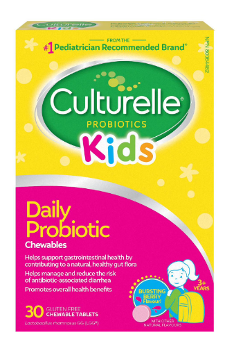 CULTURELLE PROBIOTIC CHILD CHEWABLE TB 30's
