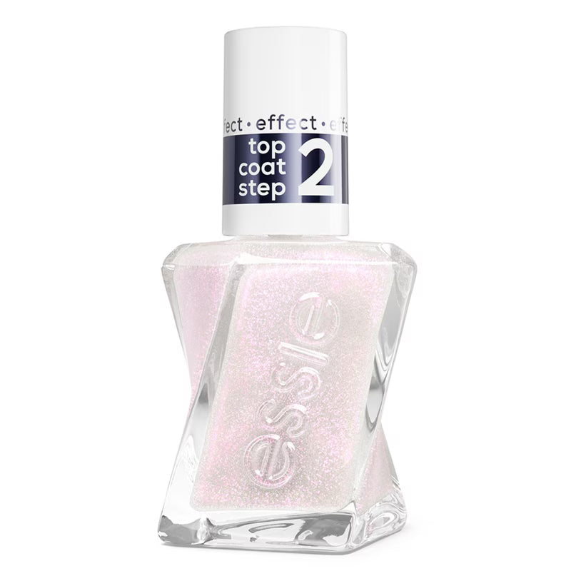 ESSIE GEL COUTURE TOP COAT BLUSH METAL pack of 2