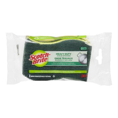 SCOTCH BRITE SCRUB SPONGE HEAVY DUTY 2 pack of 12