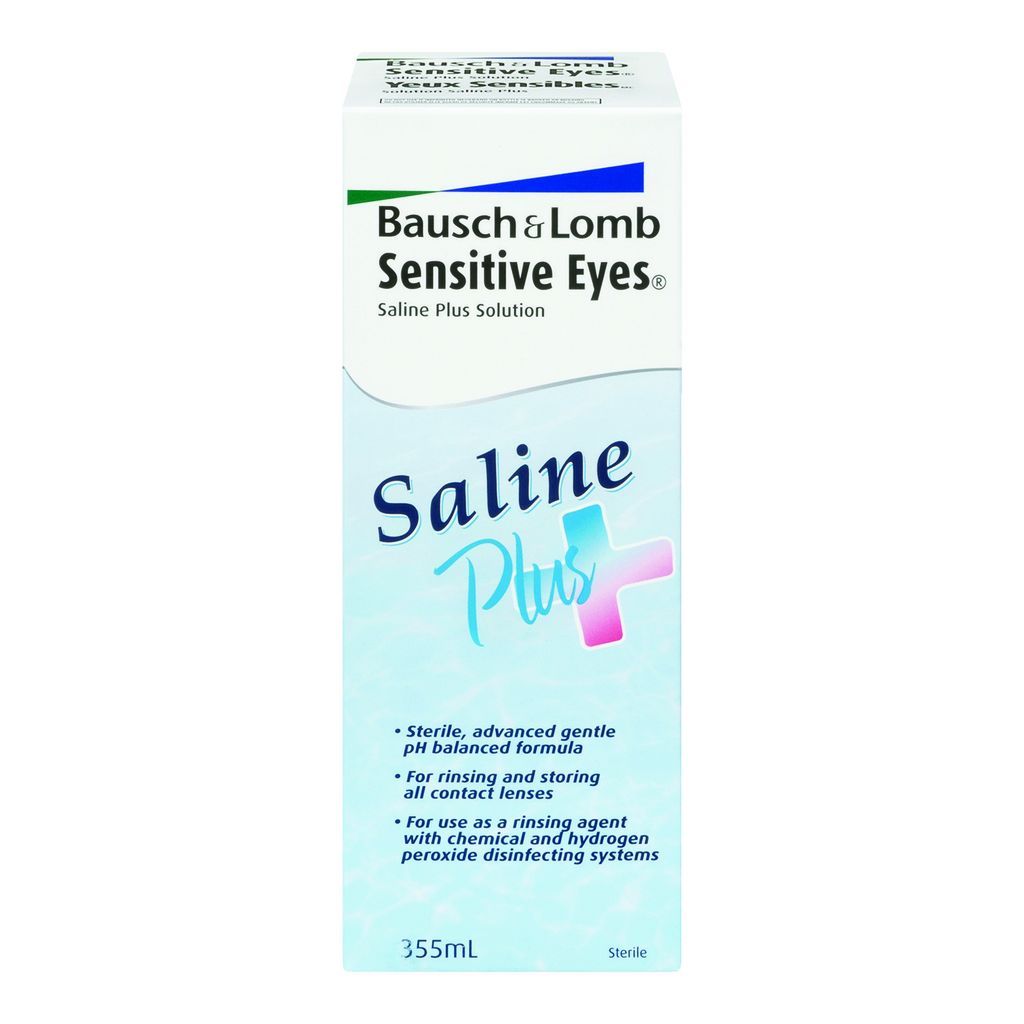 Bausch & Lomb Saline Plus Solution