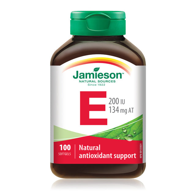 Jamieson JMS Vitamin E 200 IU 100's 100Softgels