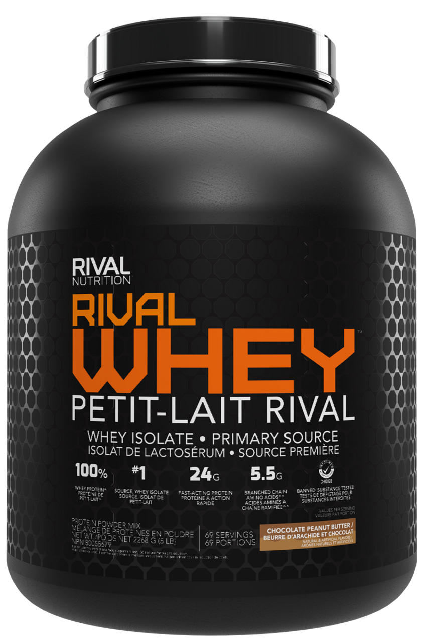RIVALUS RIVALWHEY CHOCOLATE PEANUT BUTTER 5lbs