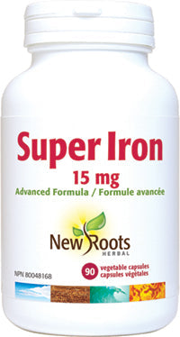 NewRoots Super Iron 15 mg 90 capsules