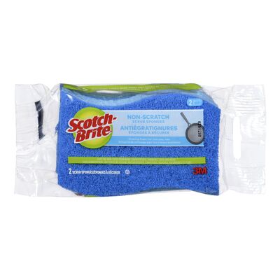 SCOTCH BRITE SCRUB SPONGE ALL SURFACE2 pack of 12