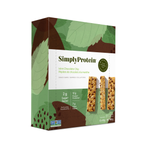 Simply Protein   Snack Bars   Mint Chocolate Chip40G
