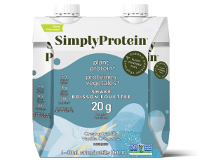 SimplyProtein   Creamy Van Plant-Protein Shake 4 x 330ml