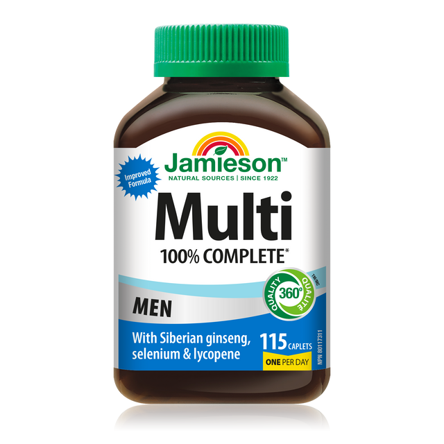 Jamieson JMS 100% Complete Multi Men's 115Caplets