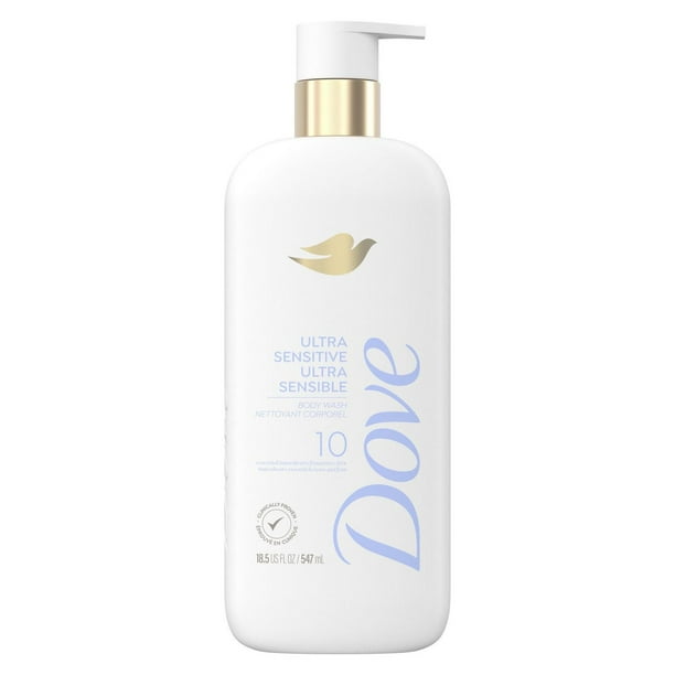 DOVE BODY WASH ULTRA SENSITIVE REFILL 547ML