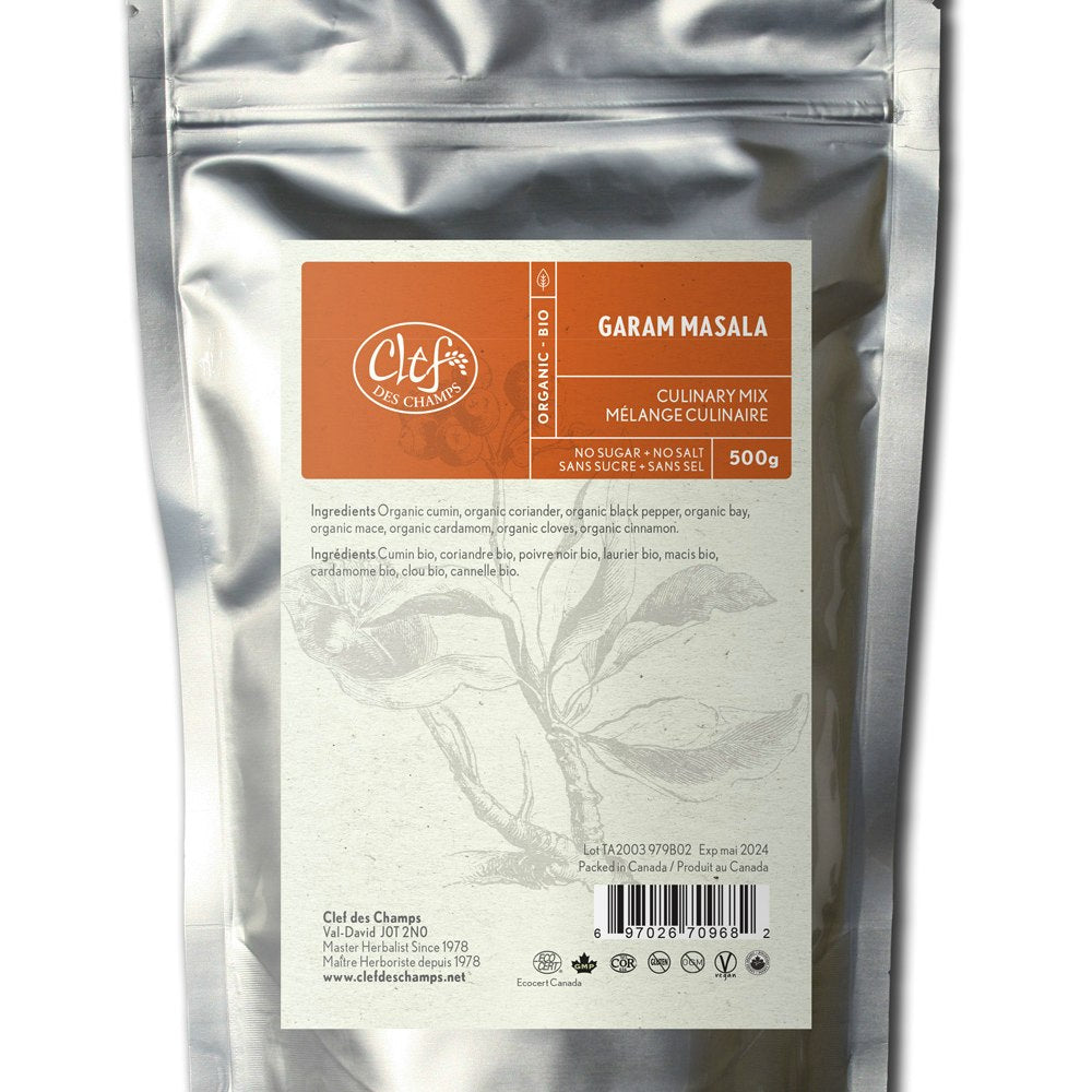 Bulk GARAM MASALA organic 500 GR