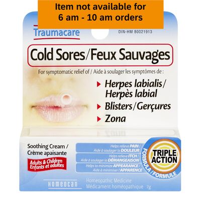 HOMEOCAN   Traumacare Cold Sores 7g