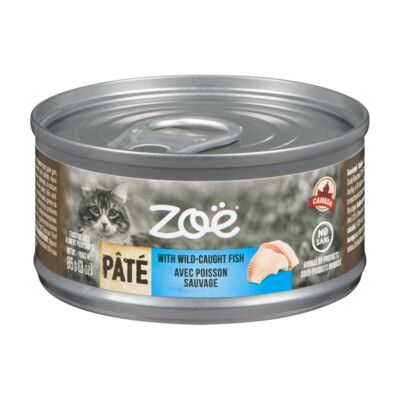 Zoe   Canned Cat Food   Cat Pate With Wild-Caught Fish85G